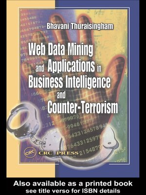 cover image of Web Data Mining and Applications in Business Intelligence and Counter-Terrorism